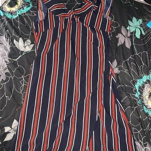 Parisian stripped dress